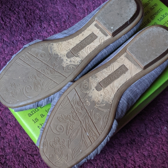 Peep toe flats - Picture 3 of 5